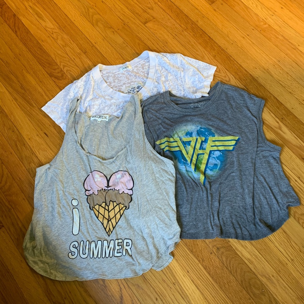 Lot Wildfox & Misc Tops